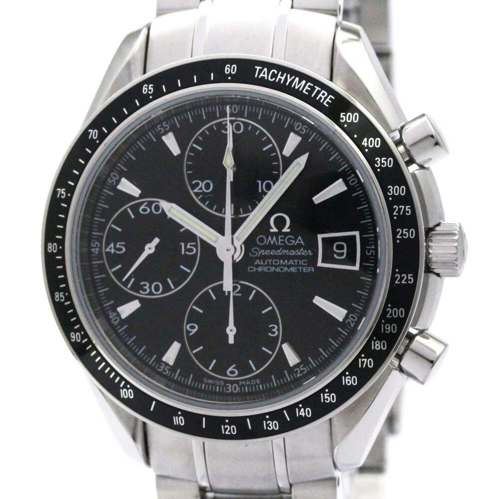 OMEGA Speedmaster Date Steel Automatic Mens Watch 3210.50 Polished
